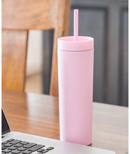 Load image into Gallery viewer, Matte Skinny Tumbler