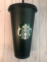 Load image into Gallery viewer, Limited Edition Starbucks Glitter Floral Cup