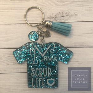 Scrubs Life Keychain