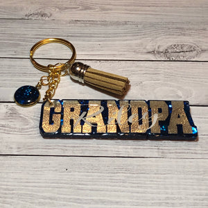 Grandpa Keychain