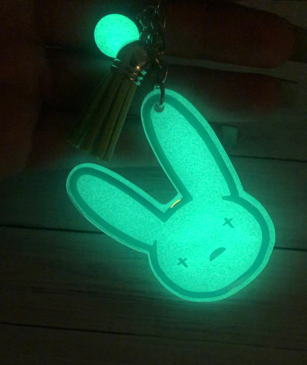 Bad Bunny Keychain