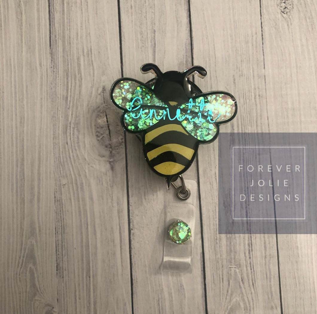 Bumble Bee Badge Reel