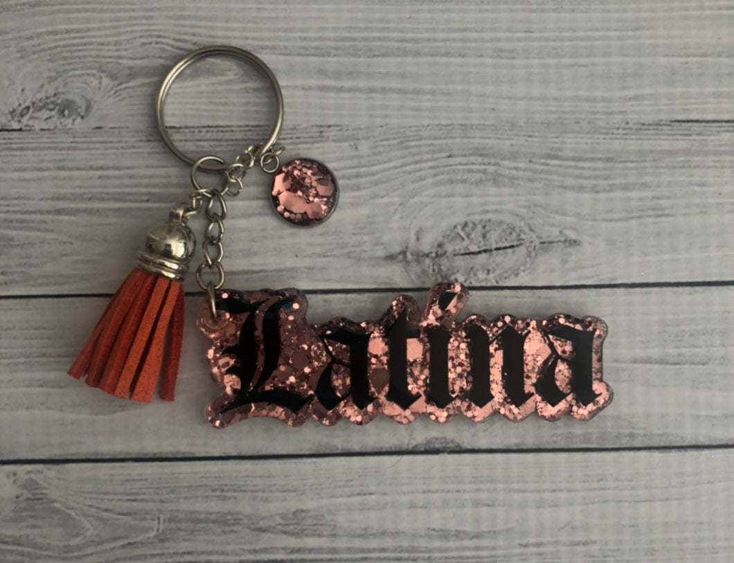 Latina Keychain