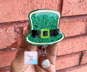 St. Patrick's Day Hat Badge Reel