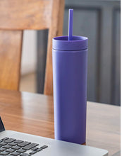 Load image into Gallery viewer, Matte Skinny Tumbler
